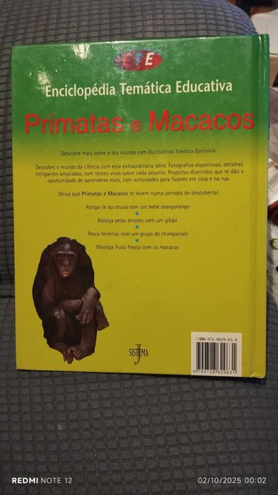 "Primatas e Macacos" - Barbara Taylor.