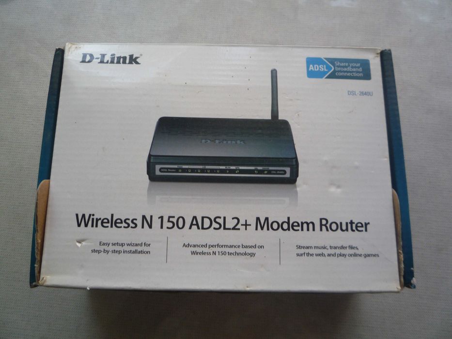 продам модем на запчасти D-Link  wireless N 150 ADSL2+ Modem Router