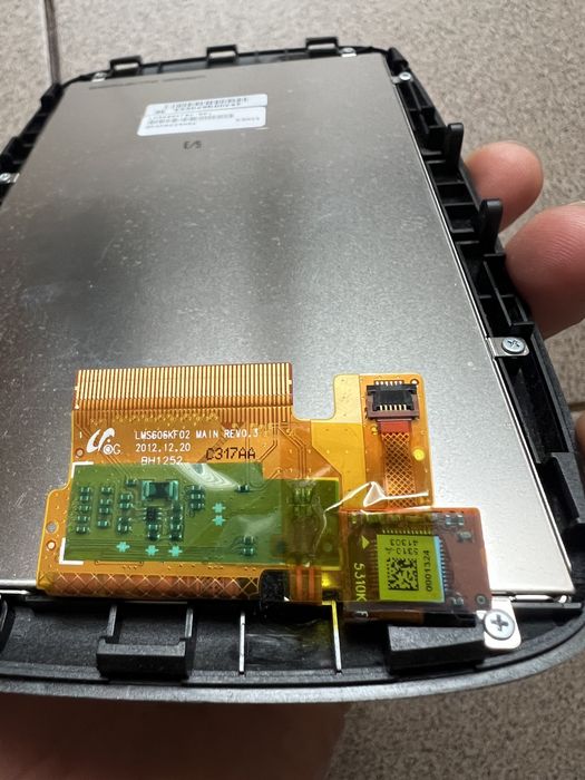 TomTom Lcd + dotyk , ekran , wyświetlacz , szybka , digitizer