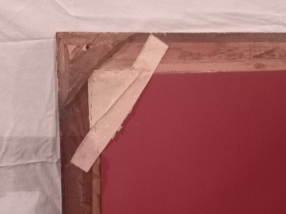 Lustro w starej ramie 86x116