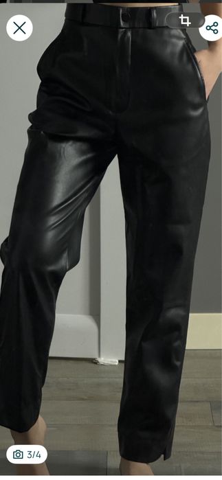 Штаны из кож зама , размер S-M в отличном состоянии