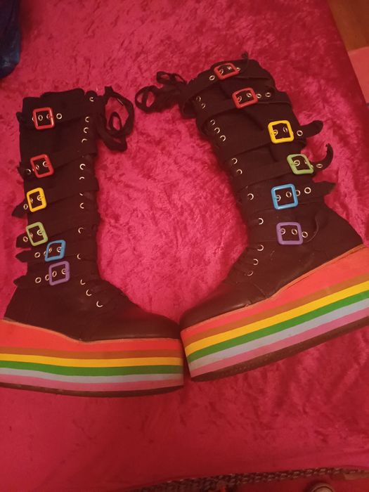 Botas Vintage  Plataforma