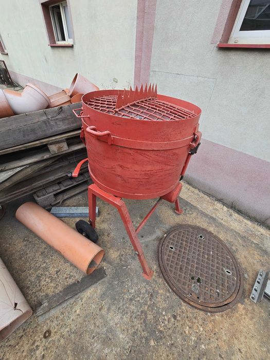 Mobilna mieszarka do zapraw suchych