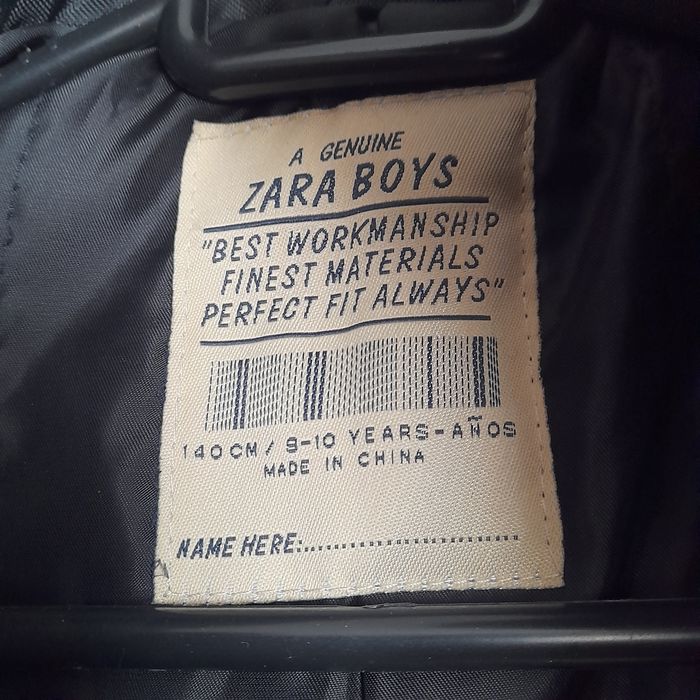 Пальто Zara на хлопчика 9 - 10 років
