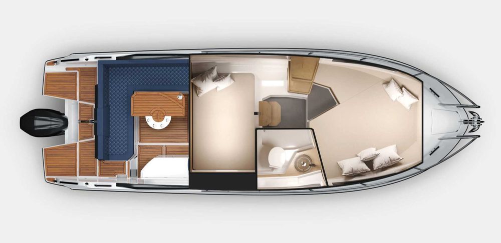 Łódź motorowa Parker 850 full opcja