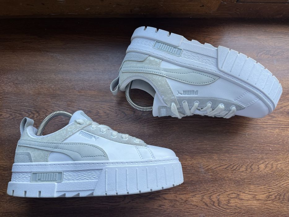 Практично нові шкіряні кросівки  36 розмір Puma  оригінал