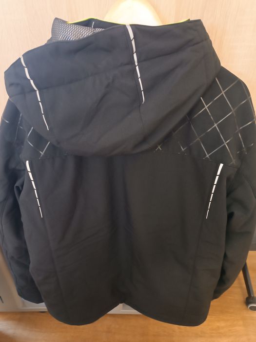 Kurtka softshell ARDON® Vision Winter męska, czarno-żółta