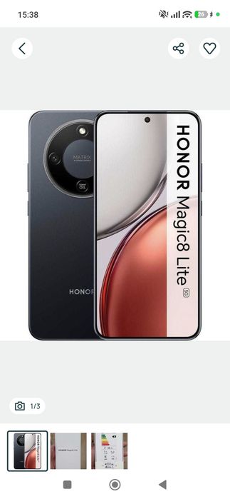 Honor magice lite 8