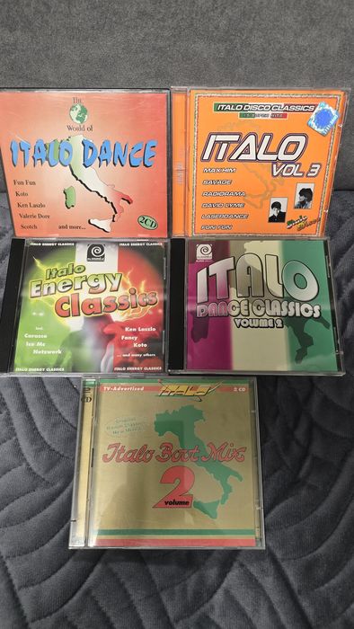 Italo disco zestaw 7 płyt cd