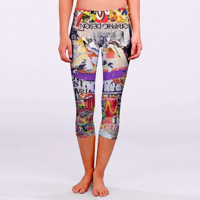 Leggings "Urban Scratches"