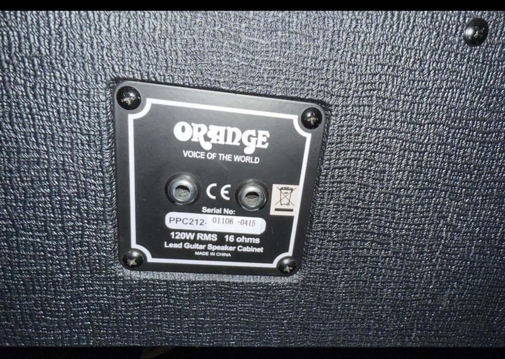 ORANGE Coluna guitarra