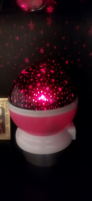 Нічний світильник зоряне небо з блоком живлення