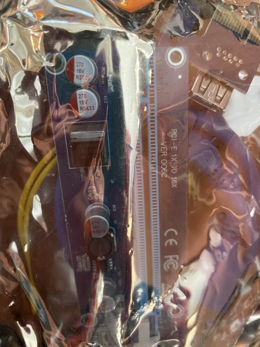 Riser/райзер/рейзер PCI-E 1X TO 16X