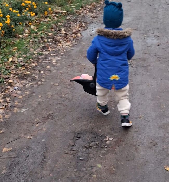 Зимова парка на хлопчика