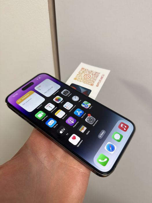iPhone 14Pro Max 128GB Deep Purple Neverlock 96%акб TRADEIN ідеал