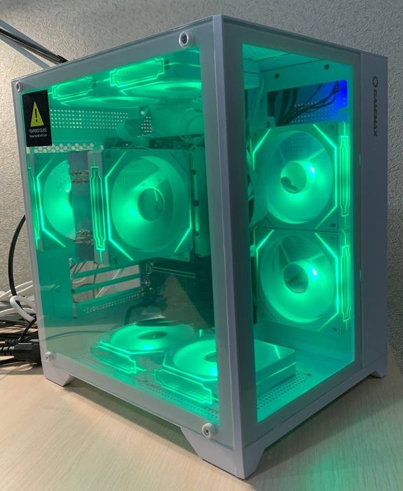 Ігровий ПК Ryzen 5 5600/16 Gb DDR4-3200 RGB/SSD 256 Гб/B550m/600 Вт