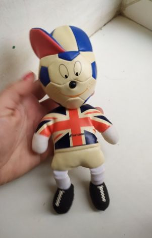 игрушка футболист кожзам флаг британии groß britannien мяч человечек