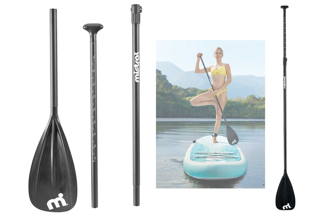 Mistral wiosło SUP 3 elementowe stojące regulowane 207 cm