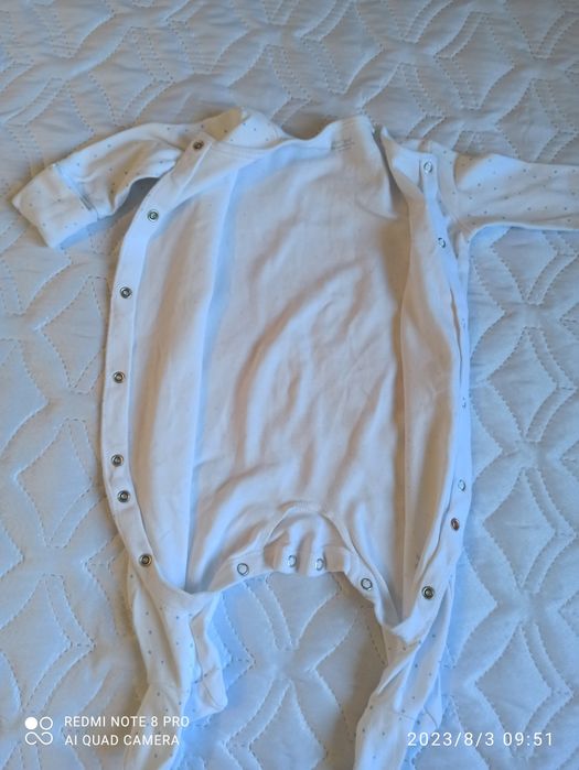 Набір з 3 шт ромперів некст ( піжами) на 3-6 міс