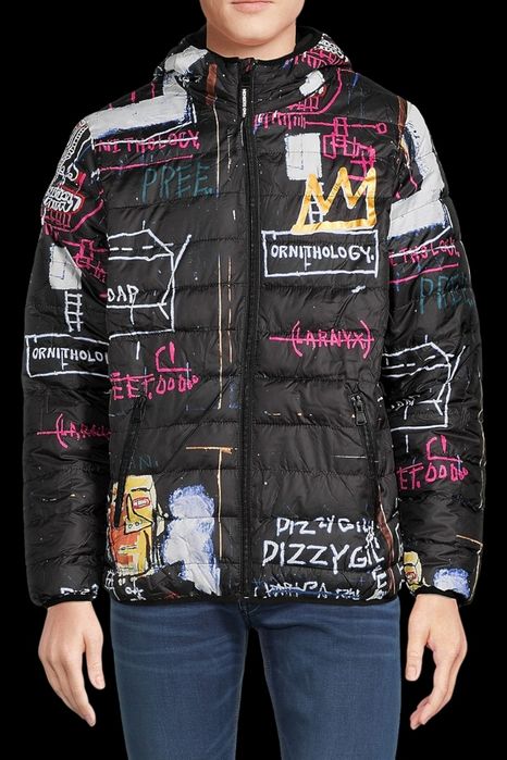 демісезонна куртка з колаборації Members Only x Jean-Michel Basquiat.