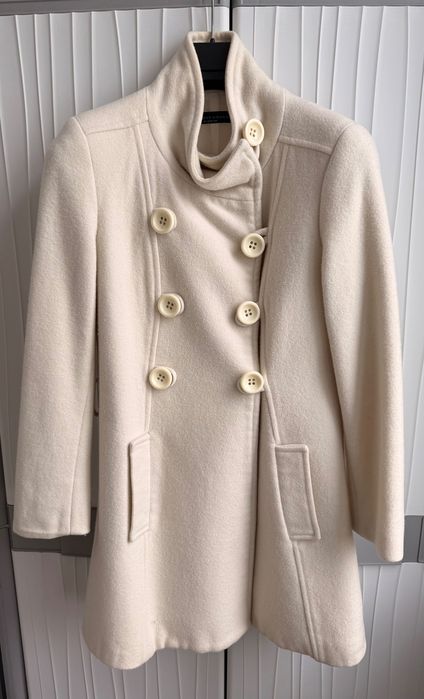 Casaco branco sujo/bege, como novo