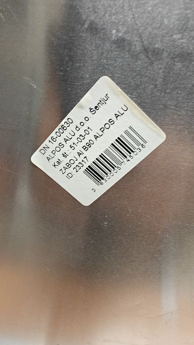 Skrzynia aluminiowa szczelna alpos alu