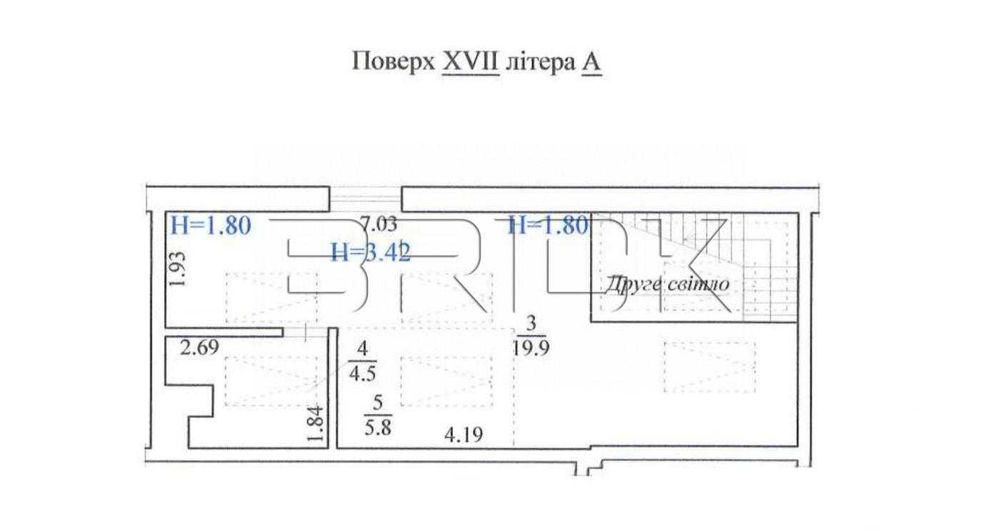 Продаж 1-кімнатної квартири 45.8м2 ЖК Лісова Пісня, вул. Кубанської України 33А