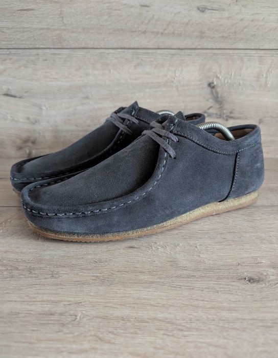 Замшевые мокасины Кларкс Clark’s Wallabee 8,5 G 42-43 р 28 см