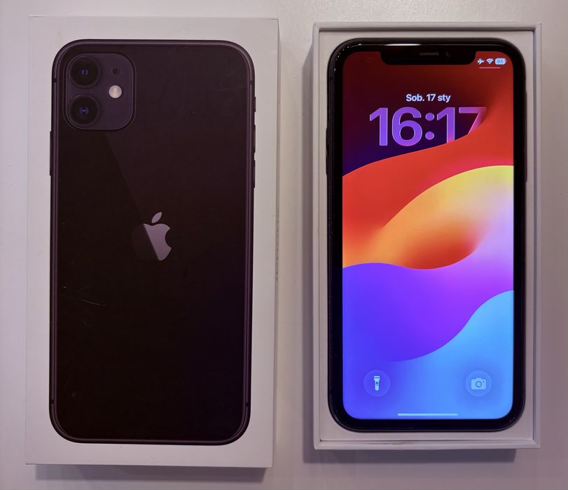 iPhone 11 czarny 64GB