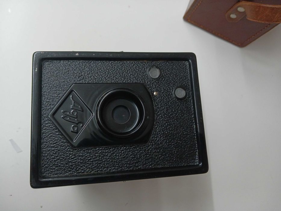 Máquina fotográfica Agfa muito antiga
