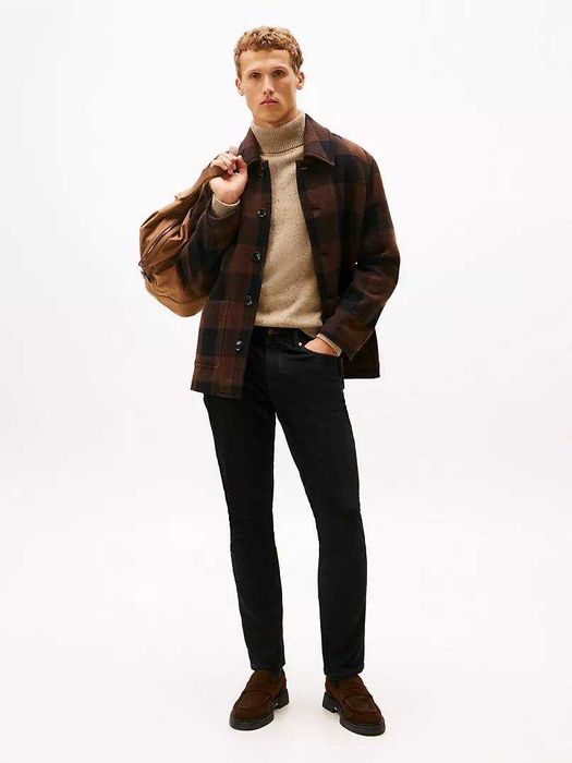 Мужские оригинальные джинсы Tommy Hilfiger Flex Knit Straight Jean