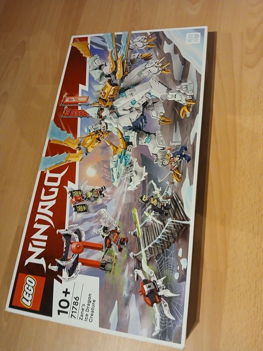 Lego ninjago zane's ice dragon creature