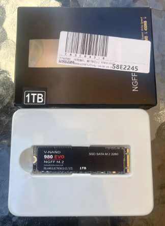 SSD M2 Sata 980Evo 1tb 1000gb 2280 Новий диск ссд