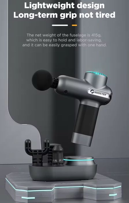 ‼️Ударний масажер Booster Lightsaber Mini перкусійний масажер для тіла