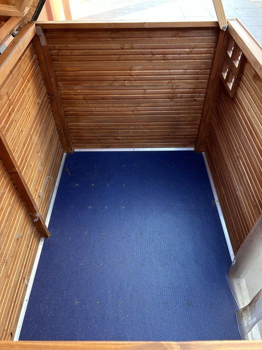Casota XXL “Nova” Casotas e Companhia com Pavimento CPL e Porta lamelas