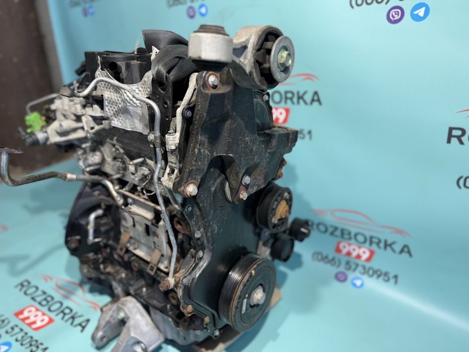 Двигун мотор 1.6dci R9M А 410 renault nissan двигатель 1.6 dci 96kw qashqai vito