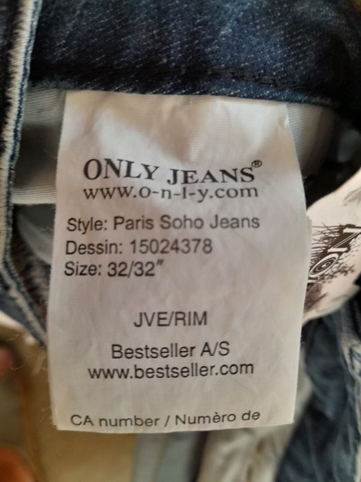 Only Paris Soho spodnie jeans W32 L32
