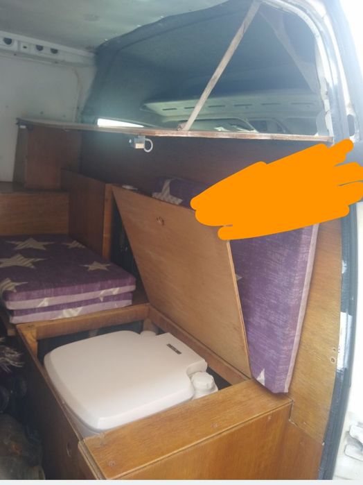 Campervan legalizada como especial dormitório
