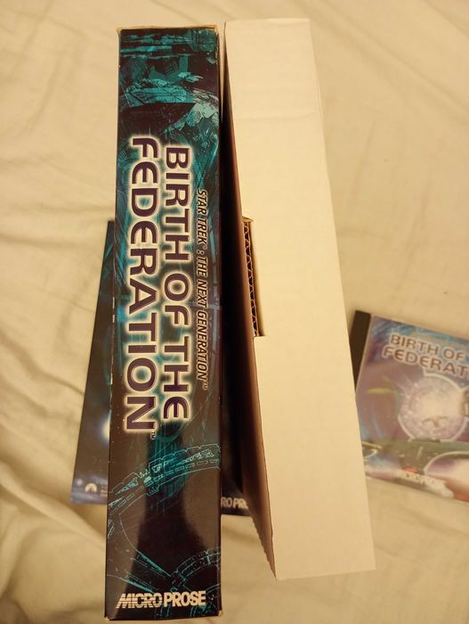 Star Trek the Next Generation Birth of the Federation PC Big Box Eng