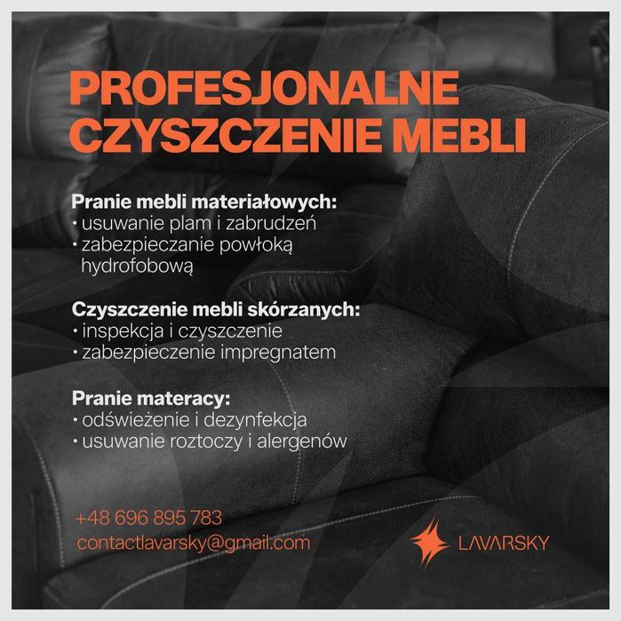 Pranie Tapicerek, Czyszczenie Mebli