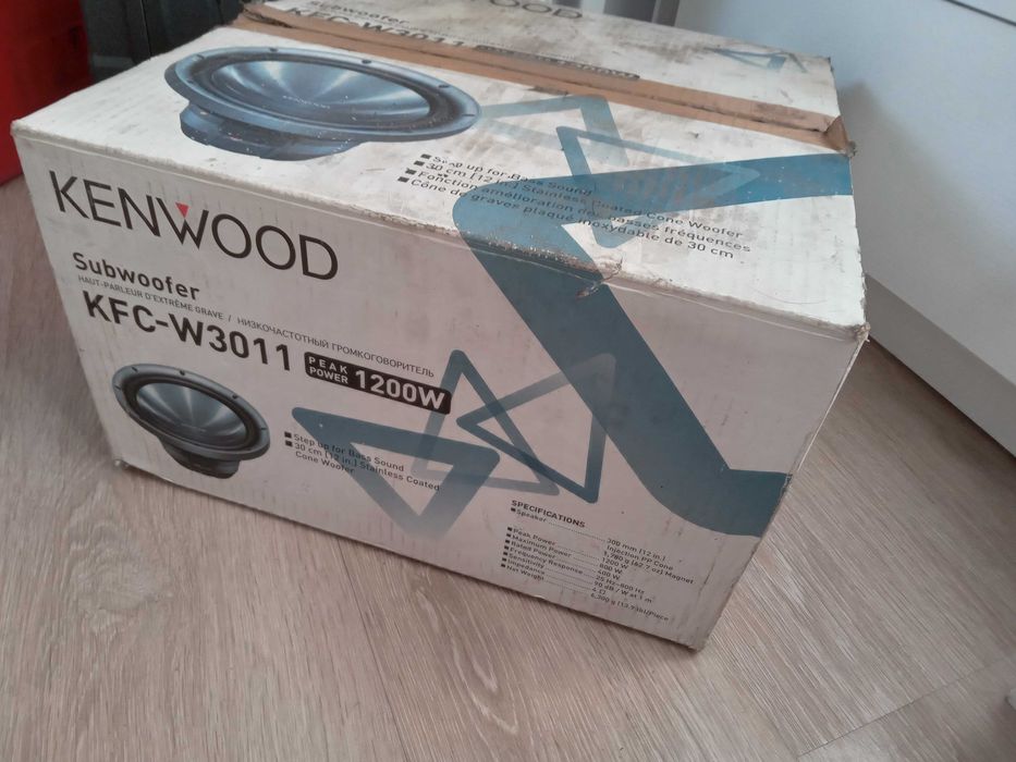 Сабвуфер Kenwood 1200w