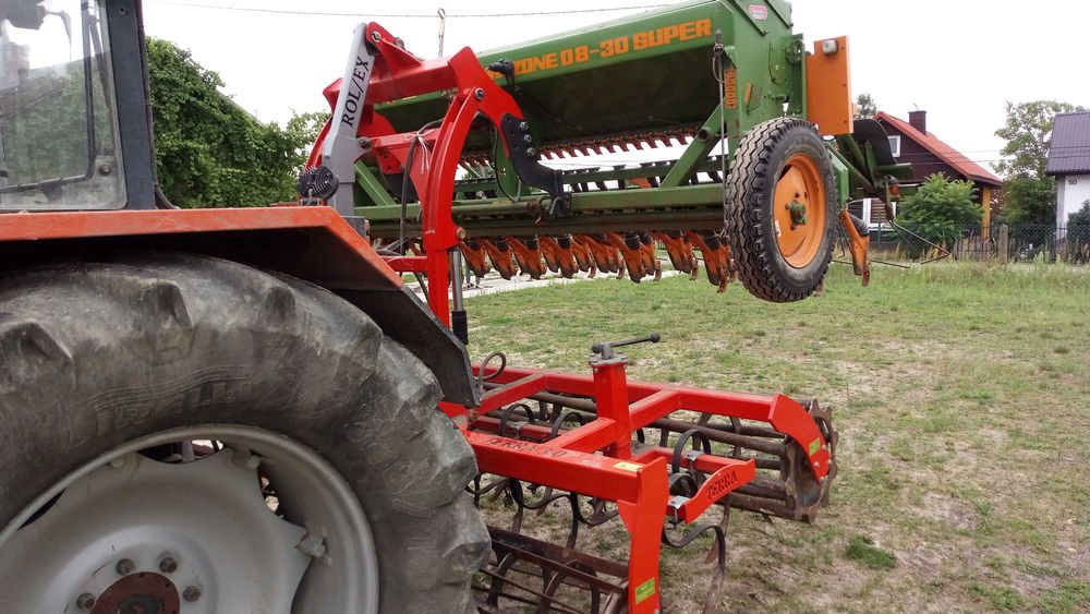 Agregat uprawowo siewny 3m, Amazone D8,