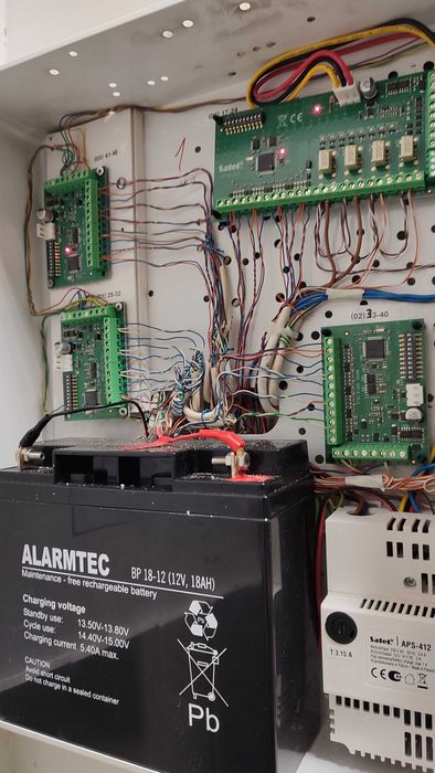 Montaż serwis alarmów Satel Pruszków Granica Milanówek Komorów Ursus