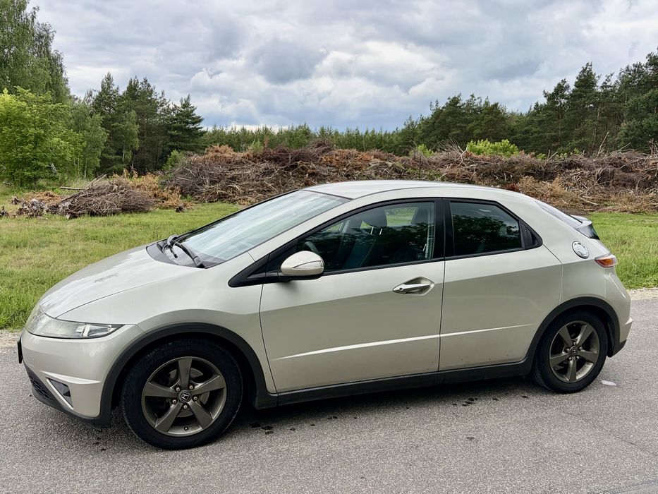 Honda Civic 8, 1.4 Benzyna + Gaz, klimatyzacja, 2007r