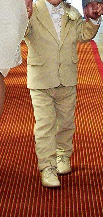 Elegancki garnitur dla malucha