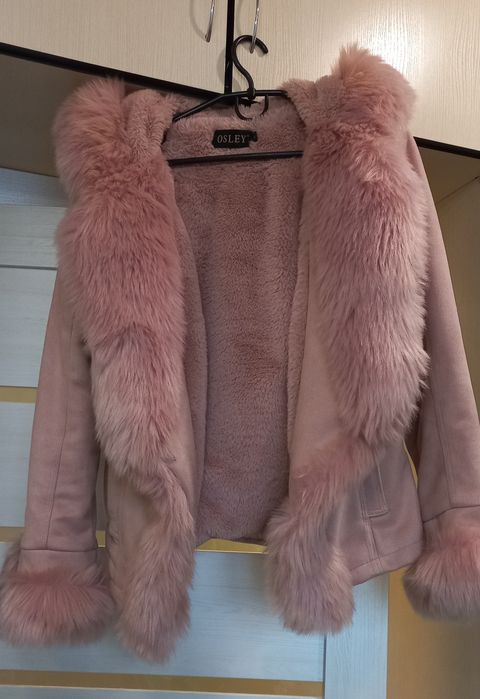 Пальто зимне, дублёнка