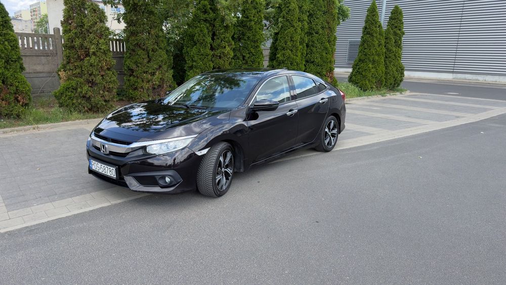 Honda Civic Honda Civic 1.5 Turbo 182 KM Salon Polska II Właściciel Bezwypadkowy
