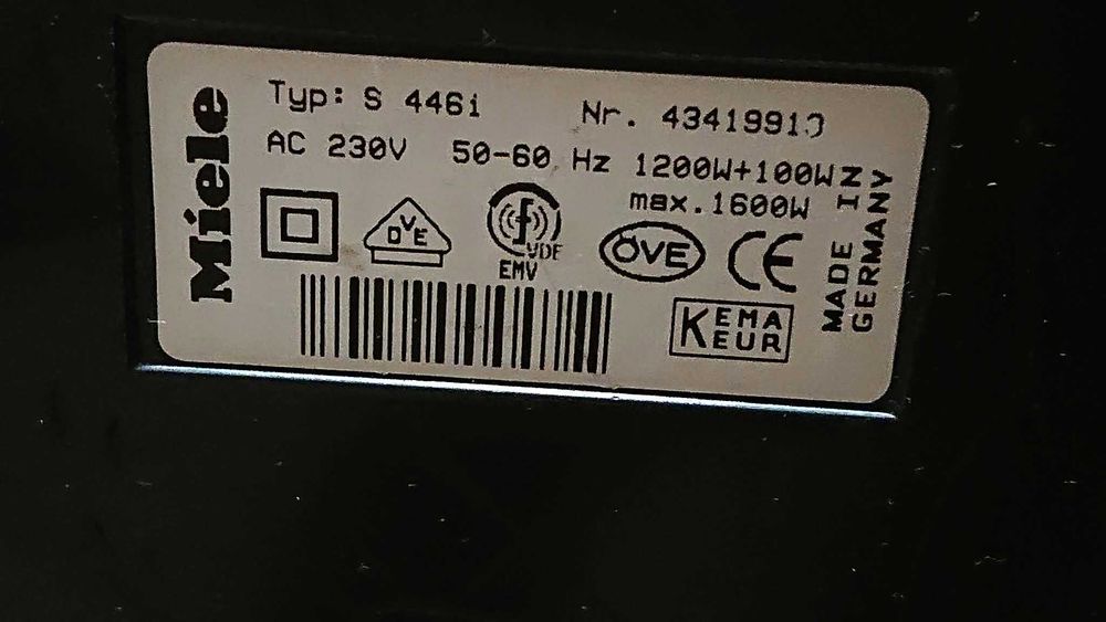 Odkurzacz Miele 1600 W