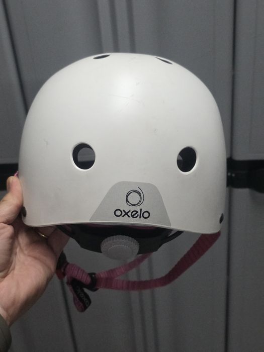 Capacete criança Oxelo rosa