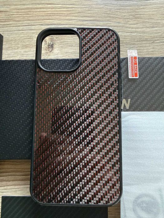 Etui ochronne Carbon Case Dealer do iPhone 13 Pro Max